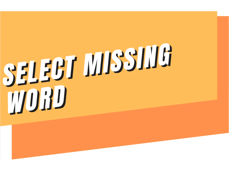 select missing word pte Awesome English