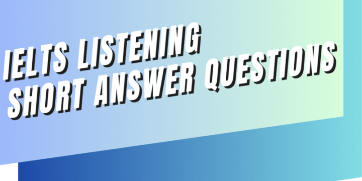 Short answer questions