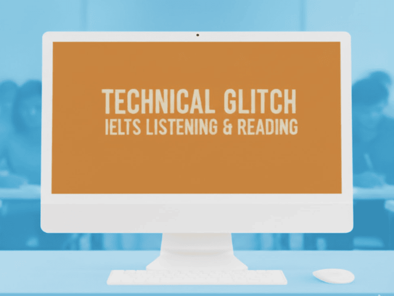 Technical glitch in IELTS scoring