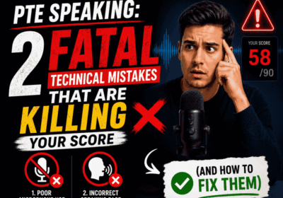PTE Speaking: 2 Fatal Technical Mistakes That Are Killing Your Score (And How to Fix Them)